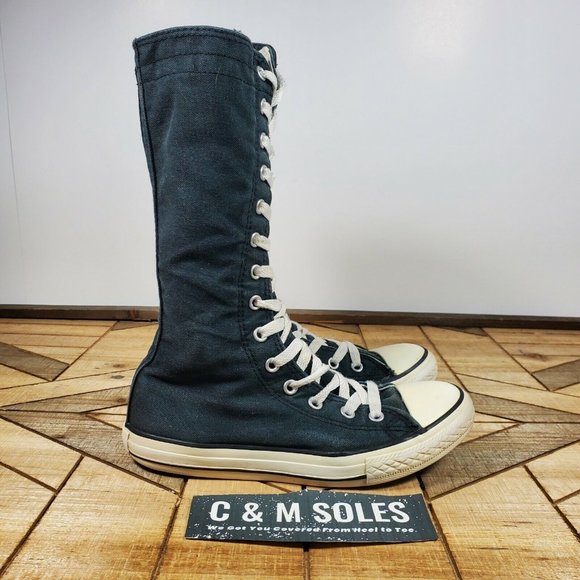 Converse Other - Converse - X-Hi - Youth 2.5 - 614985F Black Vintage Skateboard All Star